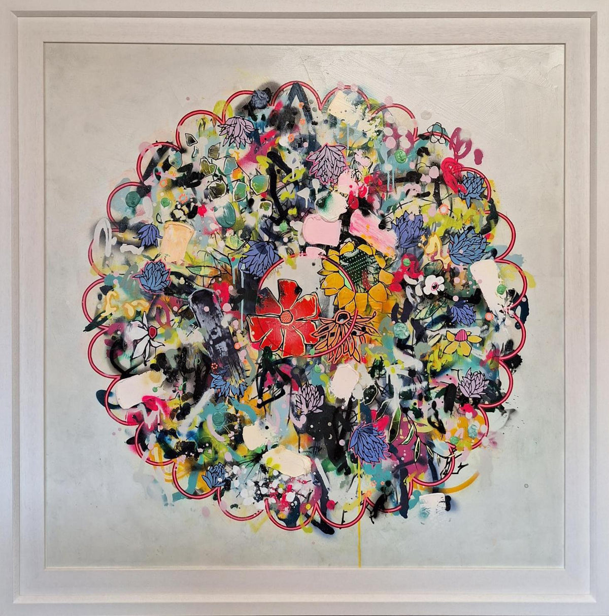 Petal Parade - Framed by Lee Herring