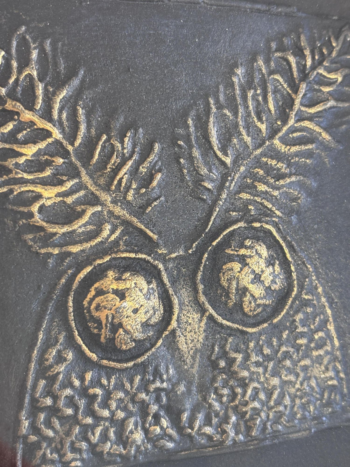 Bubo - Pewter Owl Plaque by Art of Protest Gallery