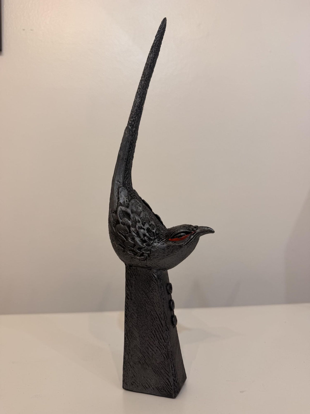 Graphite Magpie (Medium) by Art of Protest Gallery
