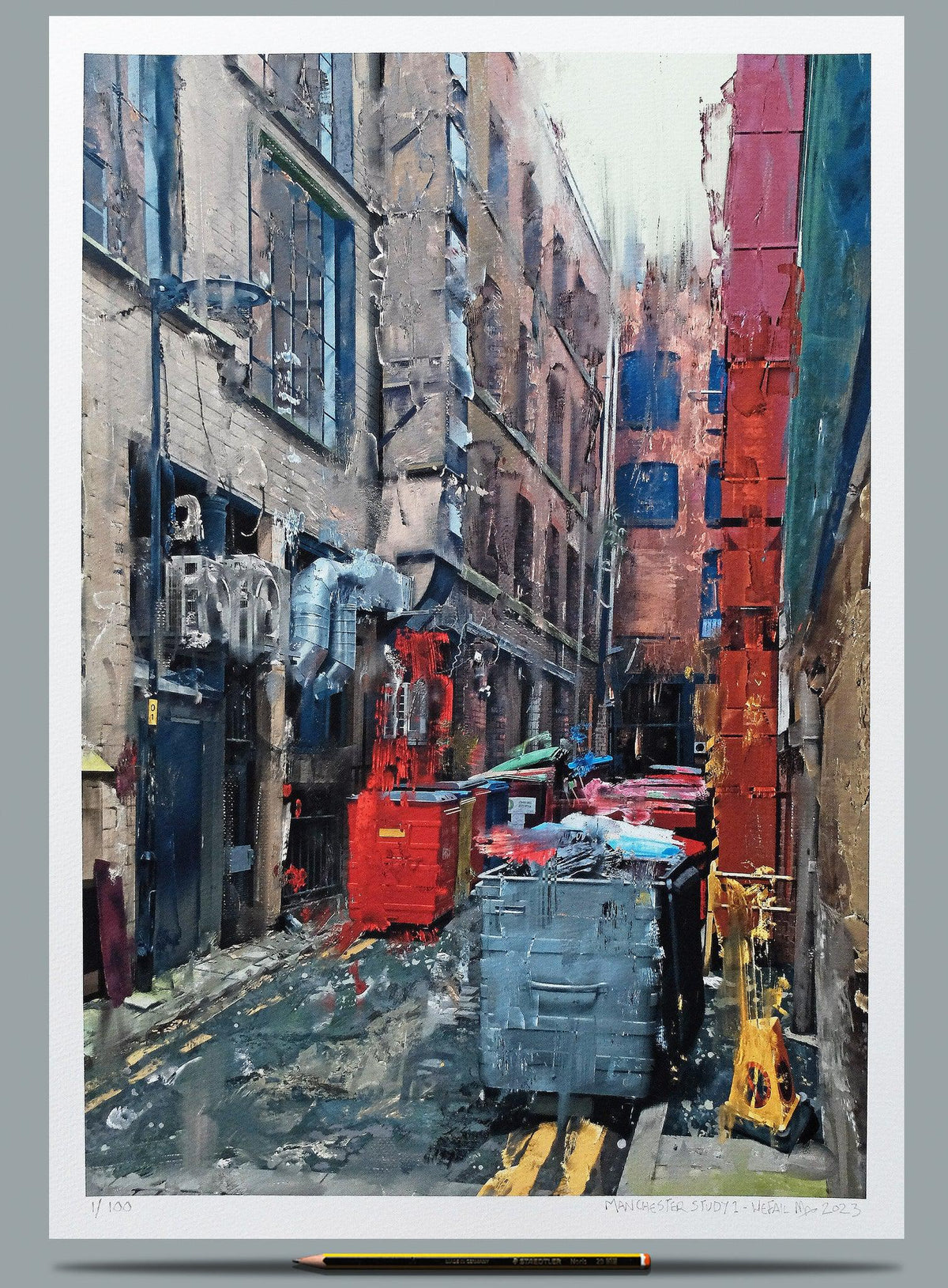 Manchester Study I - A3 - Framed by Wefail
