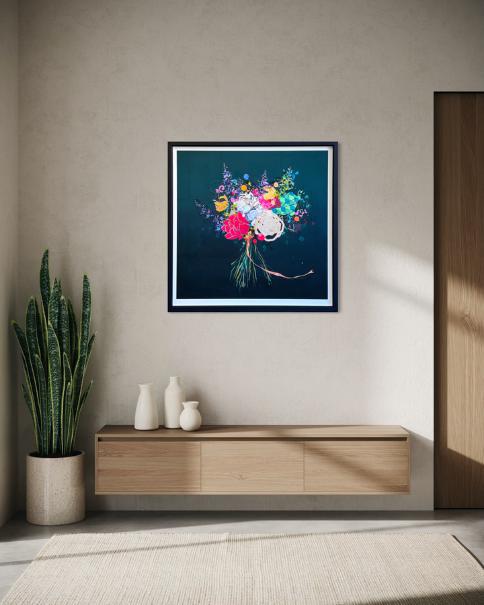 The Hand Tied Bouquet - XL - Framed by Lee Herring