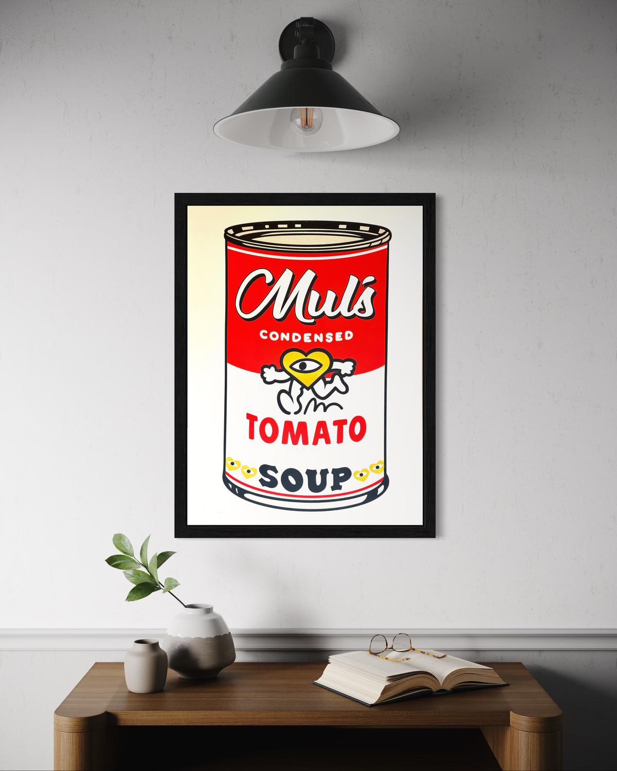Mul's Soup (2025) Hand Finished - Framed by Mul