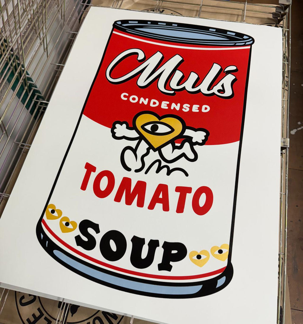 Mul's Soup (2025) Hand Finished - Framed by Mul