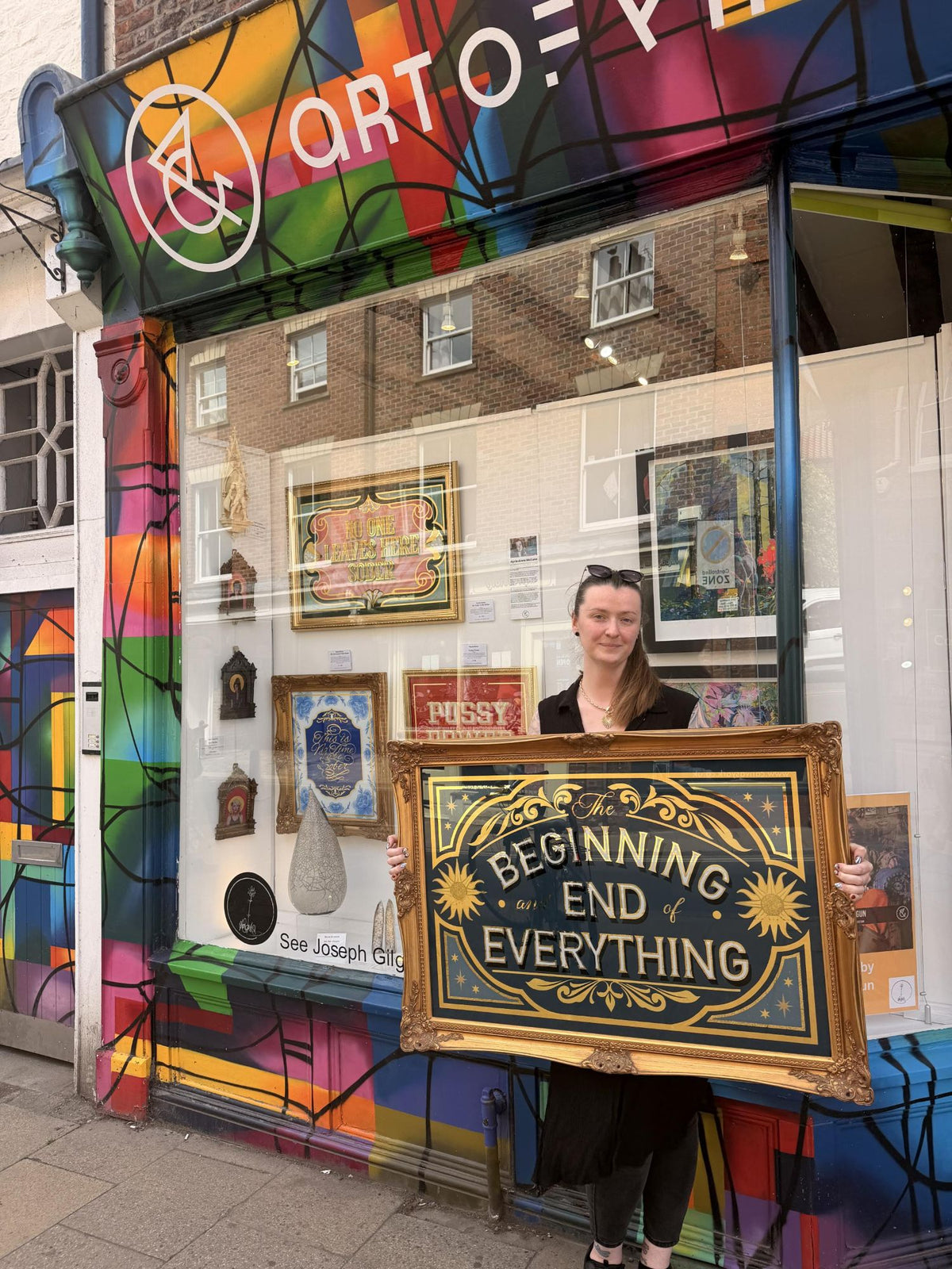 The Beginning & End of Everything - Framed by Kyrie-Anne