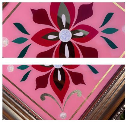 Folk Floral 1 - Framed by Kyrie-Anne