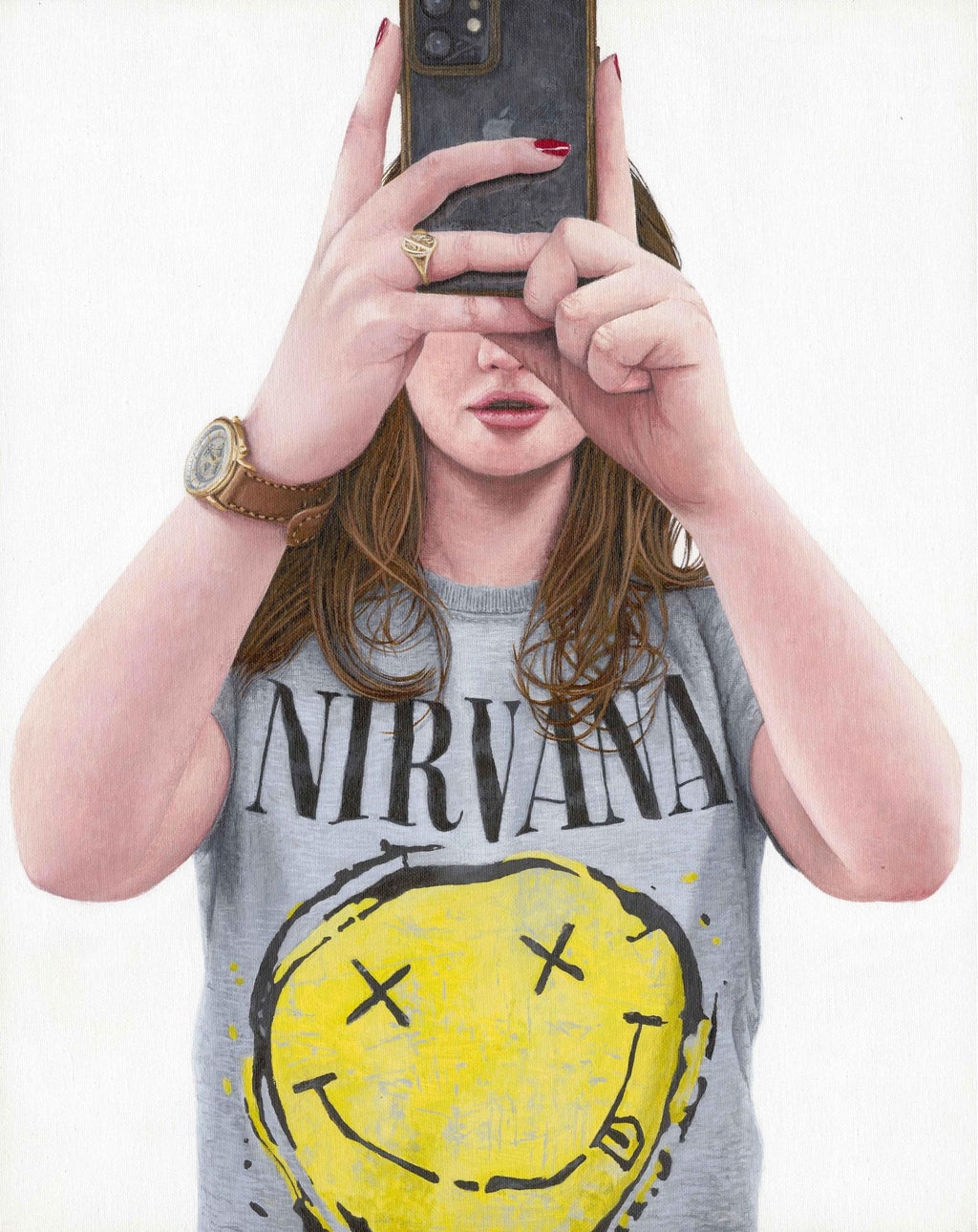 Nirvana - Framed by Peter Davis
