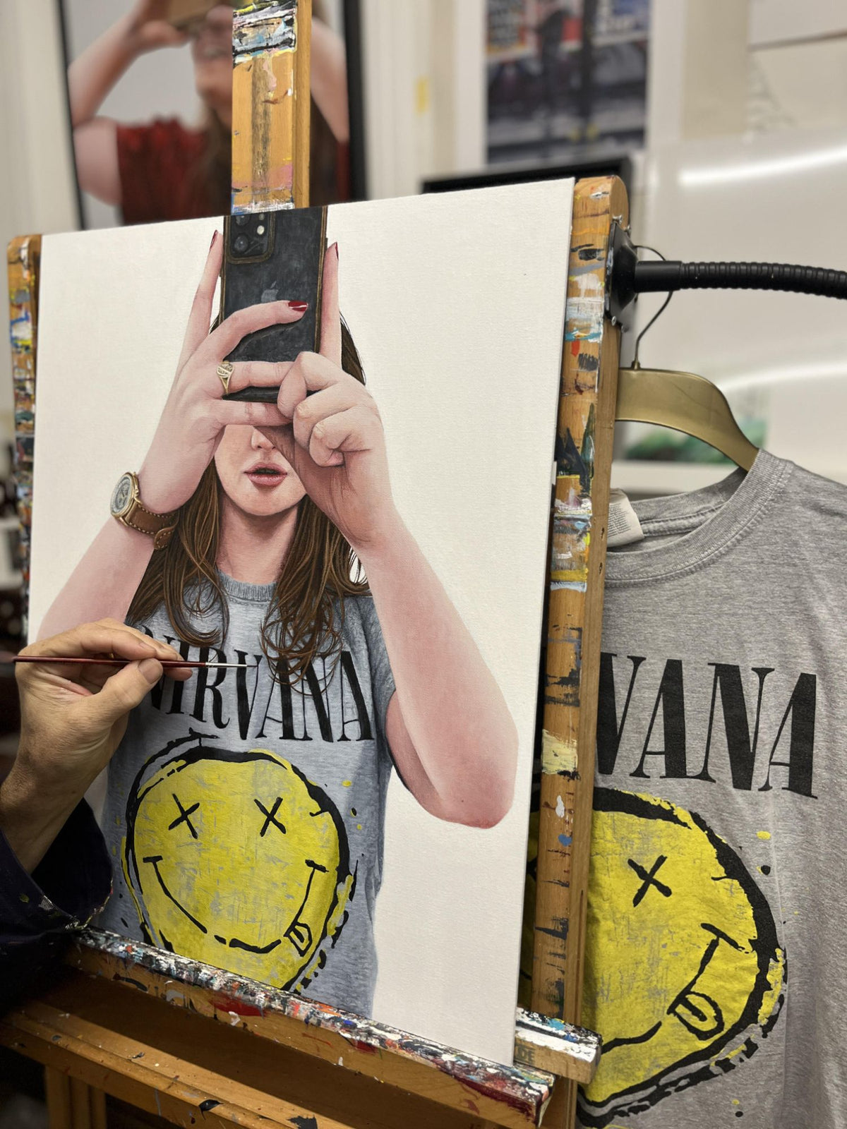 Nirvana - Framed by Peter Davis