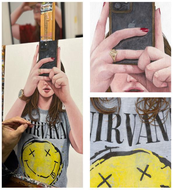 Nirvana - Framed by Peter Davis