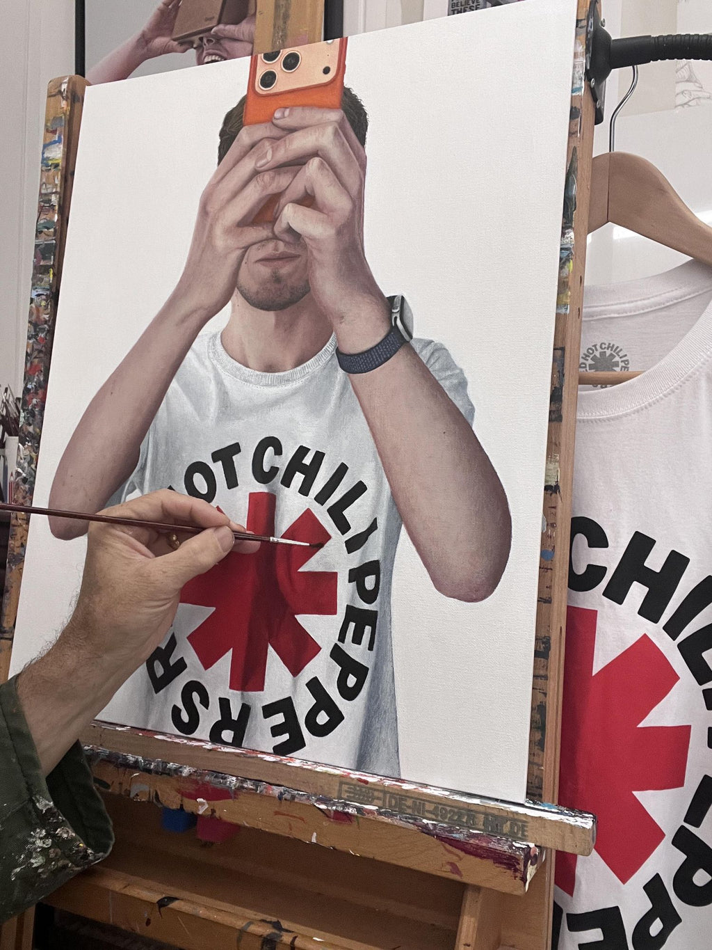 Red Hot Chili Peppers - Framed by Peter Davis