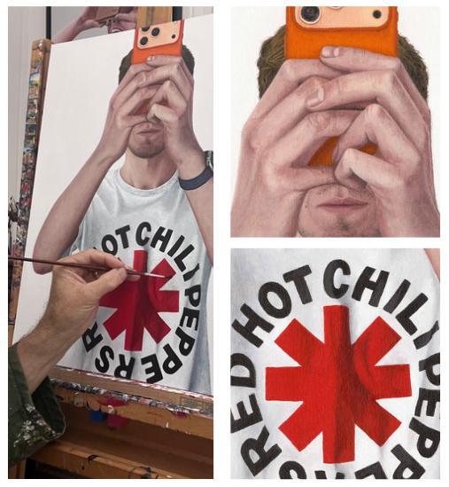 Red Hot Chili Peppers - Framed by Peter Davis
