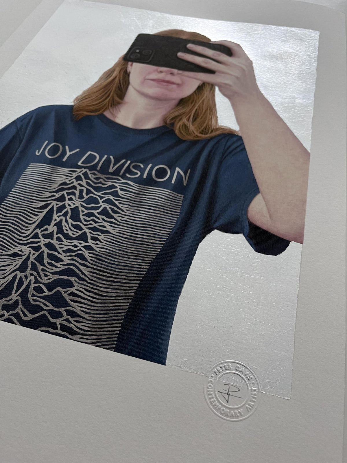 Joy Division (Silver) by Peter Davis
