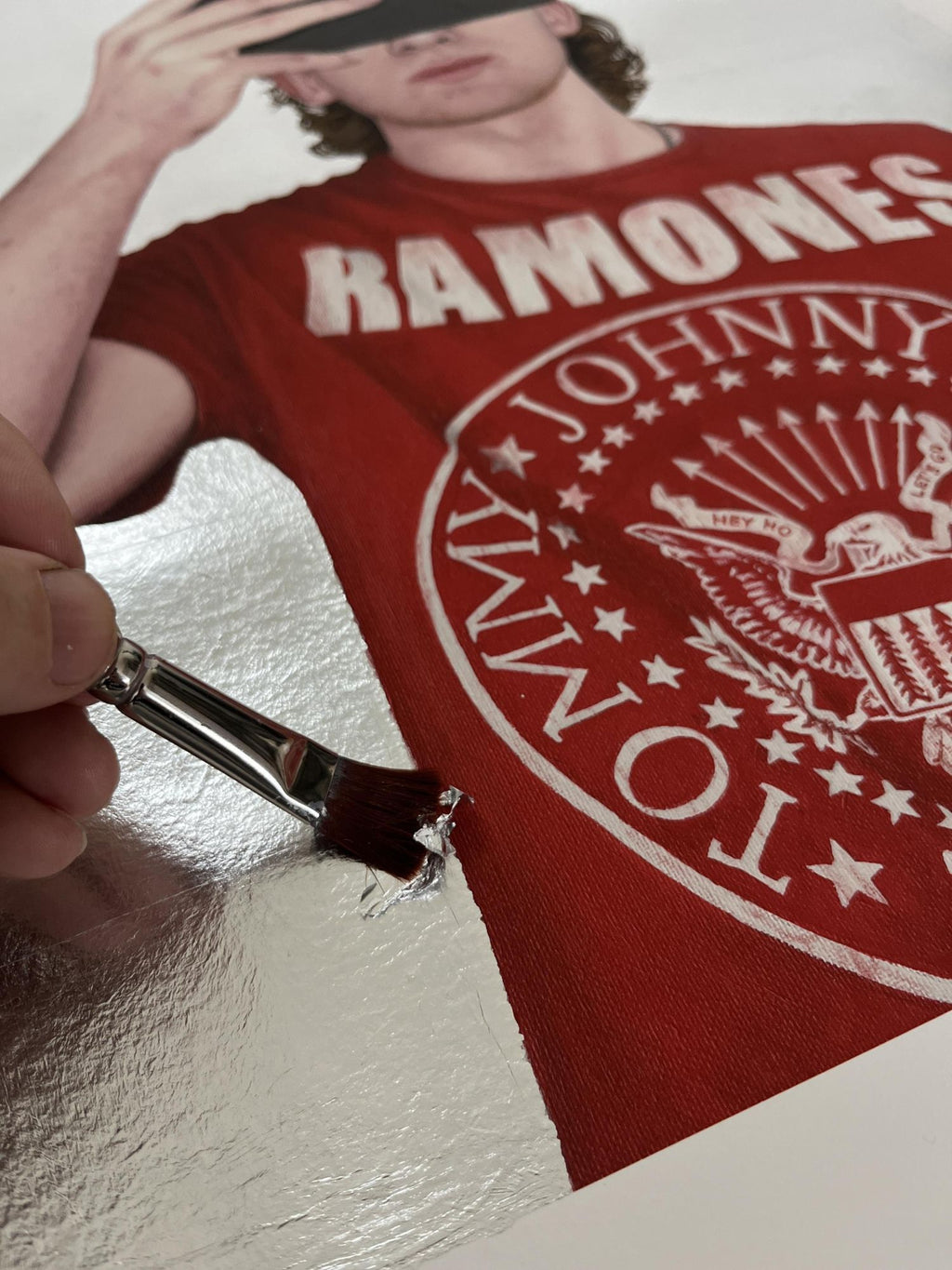 Ramones (Silver) by Peter Davis