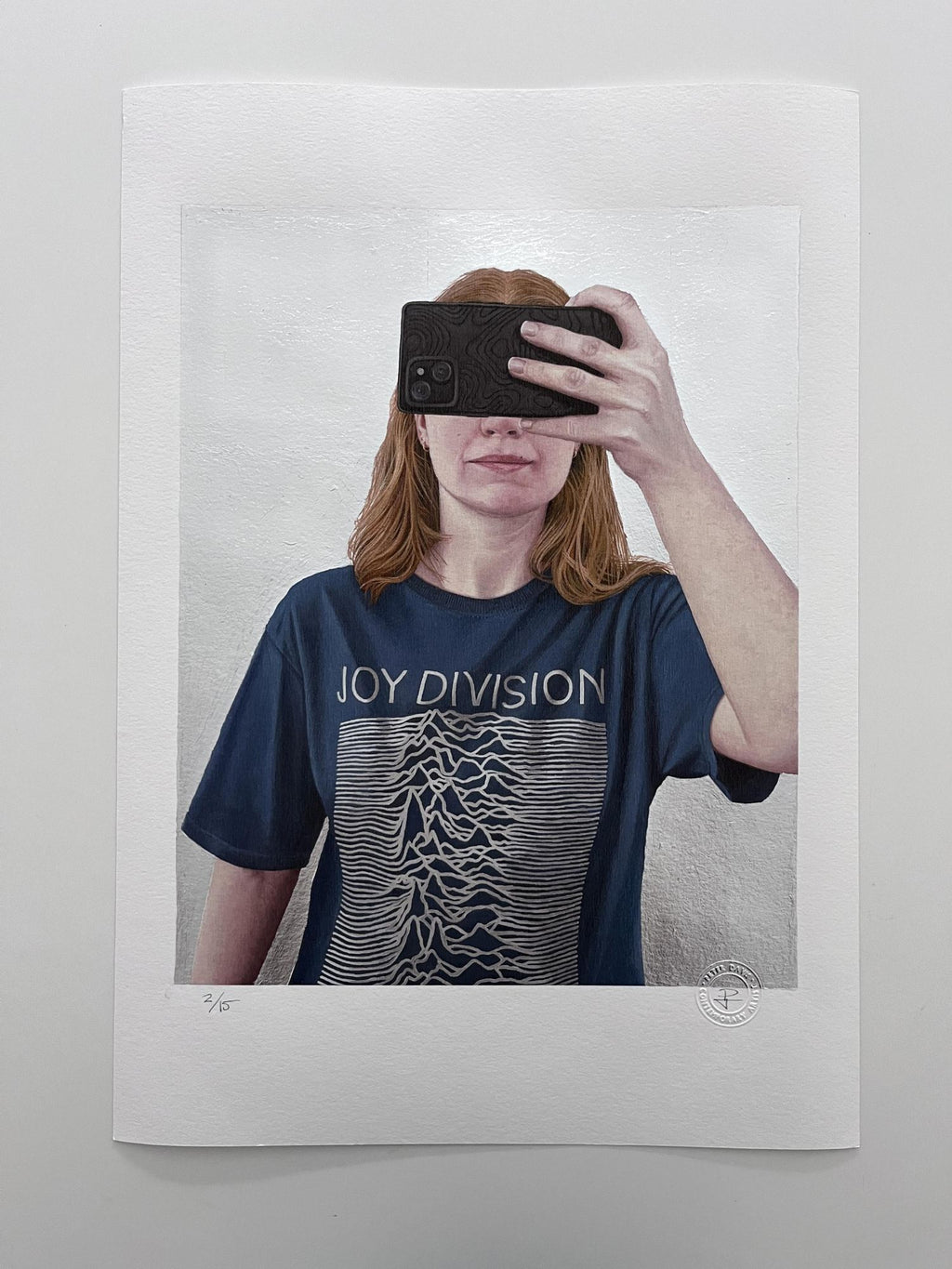 Joy Division (Silver) - Framed by Peter Davis