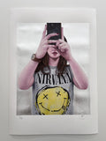 Nirvana (Silver) - Framed by Peter Davis