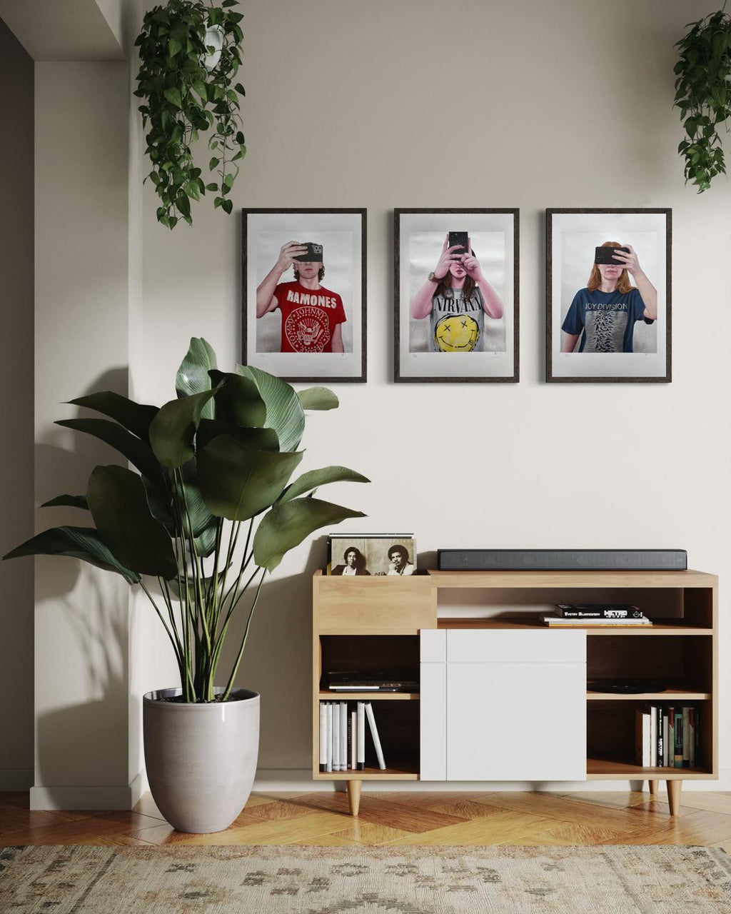 Nirvana (Silver) - Framed by Peter Davis
