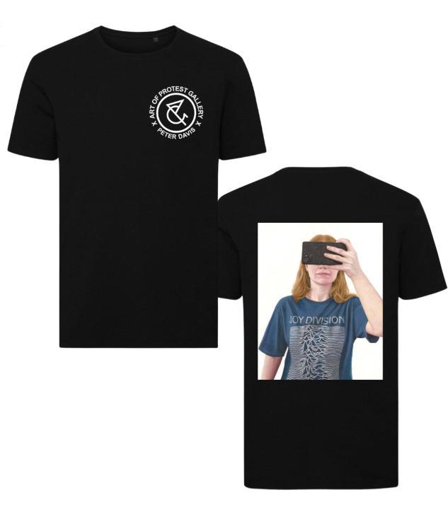 Gig Pose Series T-Shirt - Joy Division by Peter Davis