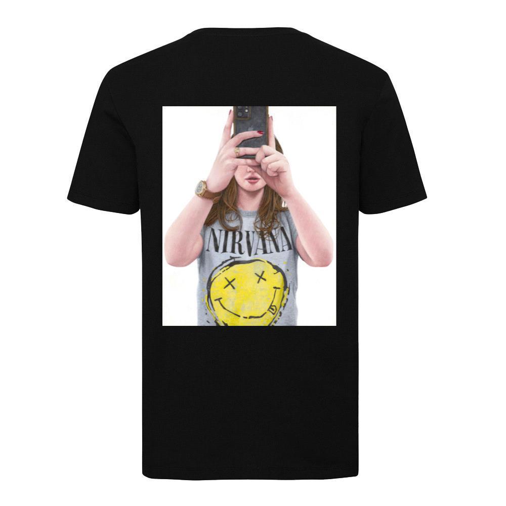 Gig Pose Series T-Shirt - Nirvana by Peter Davis