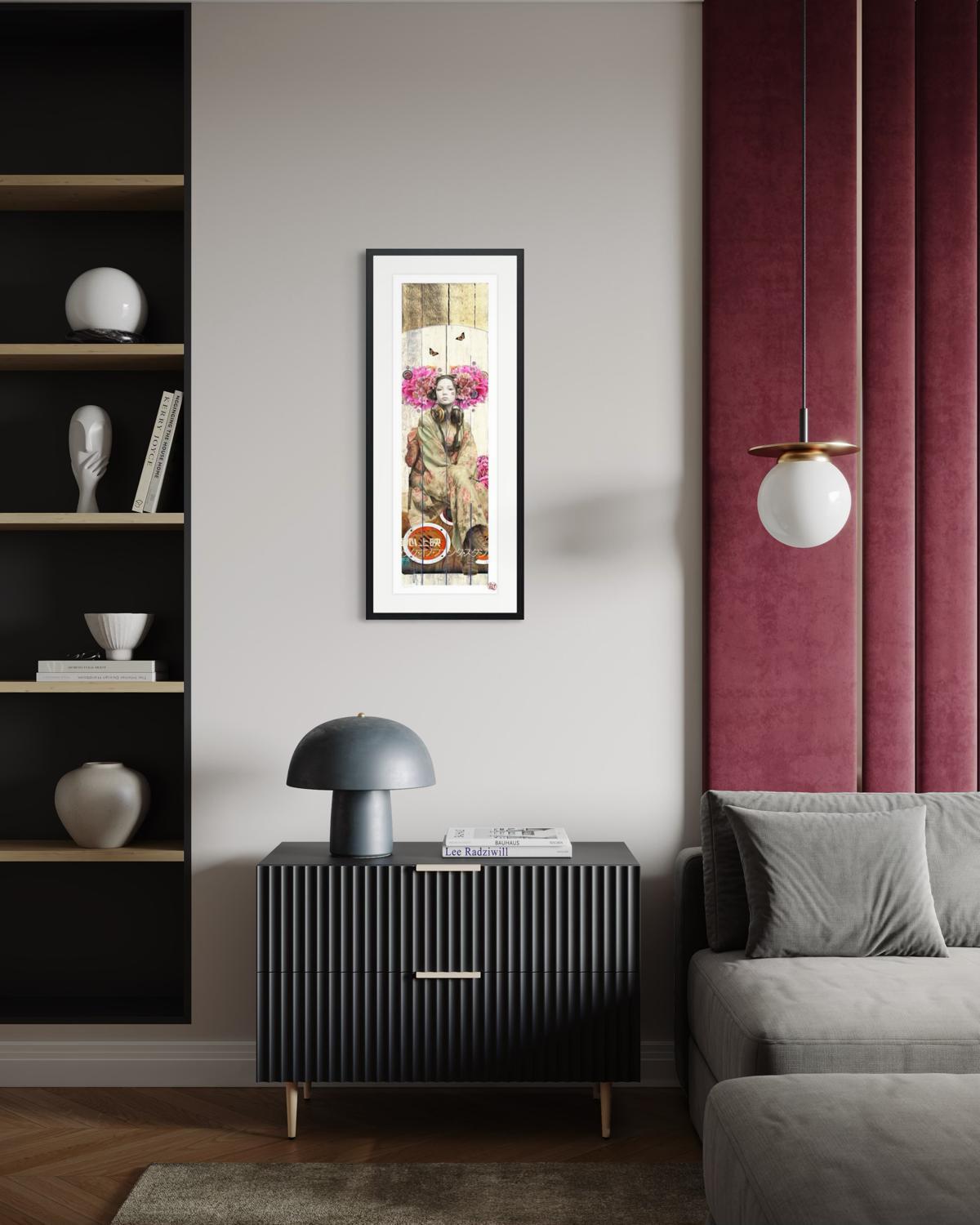 Ready to Start Pillar - Framed by Gareth Tristan Evans