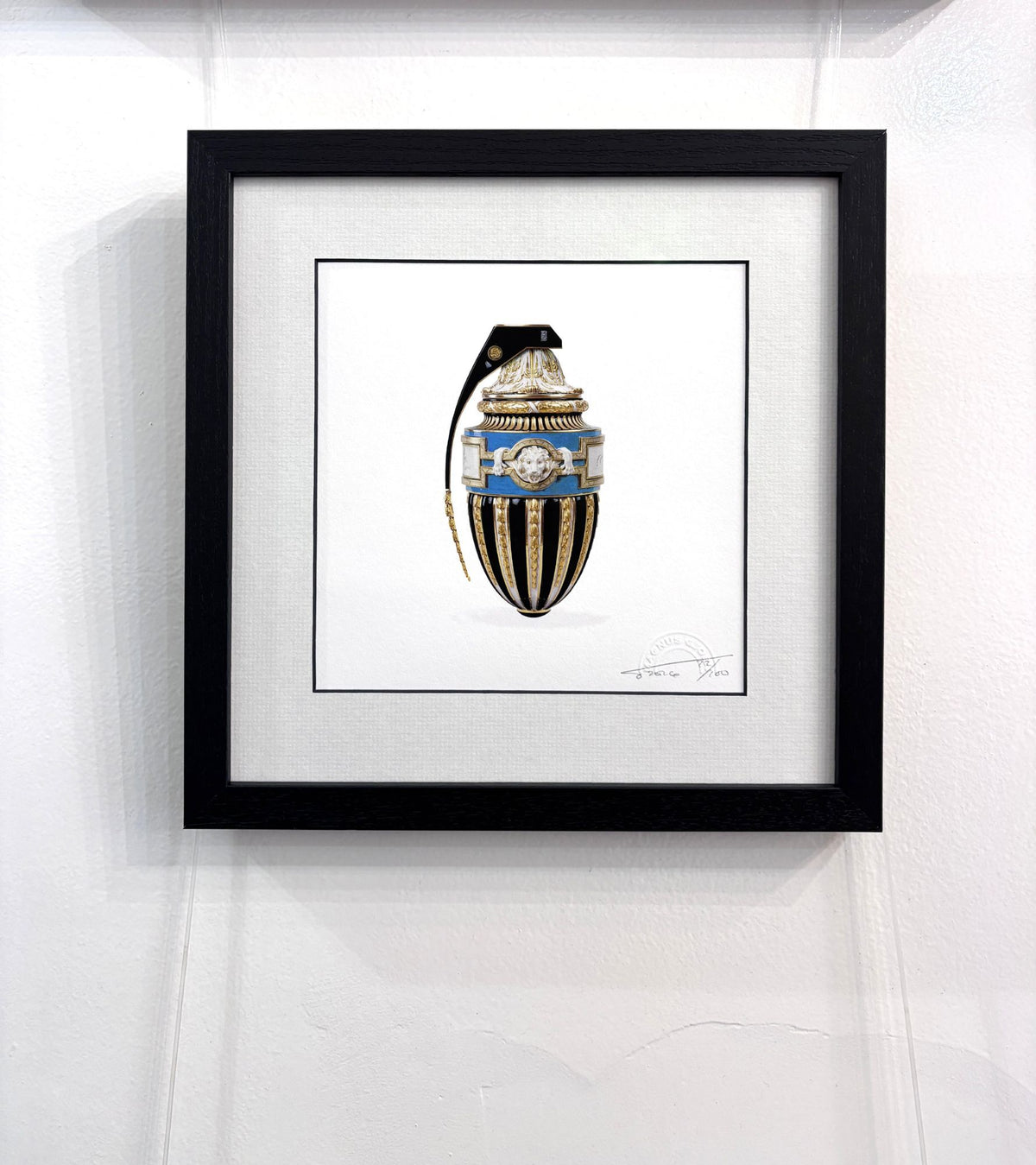 Les Armes du Roi - Blue and Black